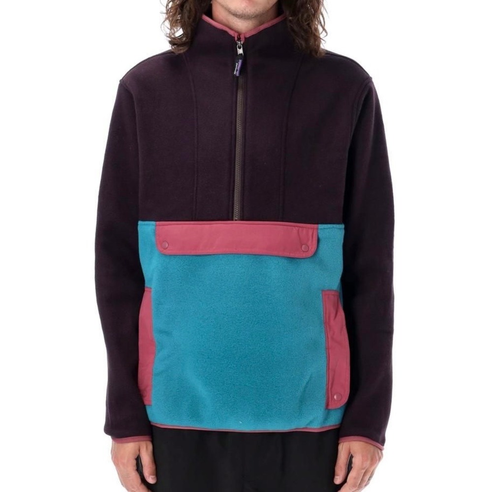 patagonia Synchilla® Fleece Anorak Pullover in Belay Blue